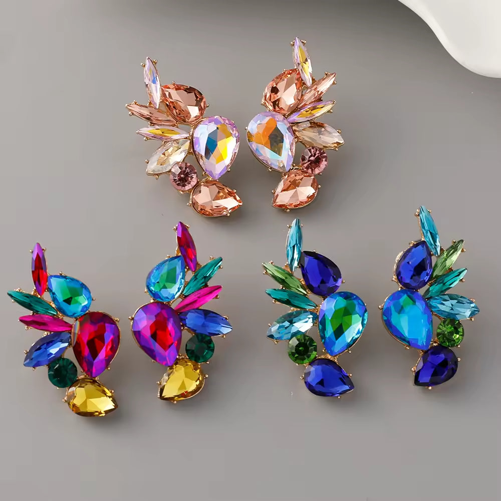 Crystal Stud Earrings