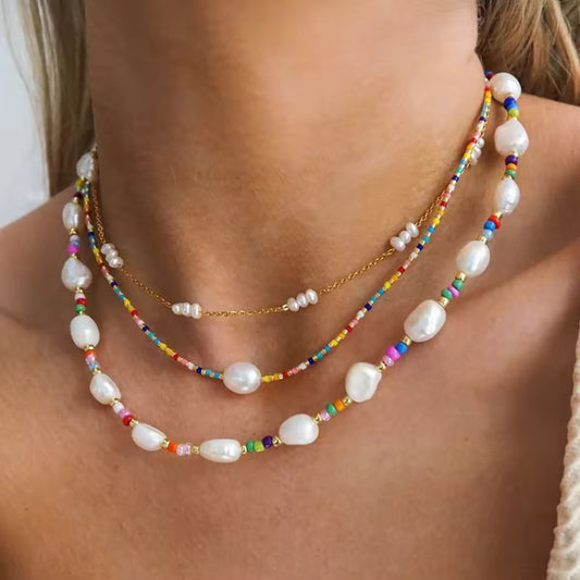 Freshwater Pearl Choker Necklace