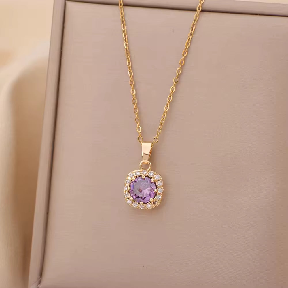 Vintage Silver Pendant Necklace