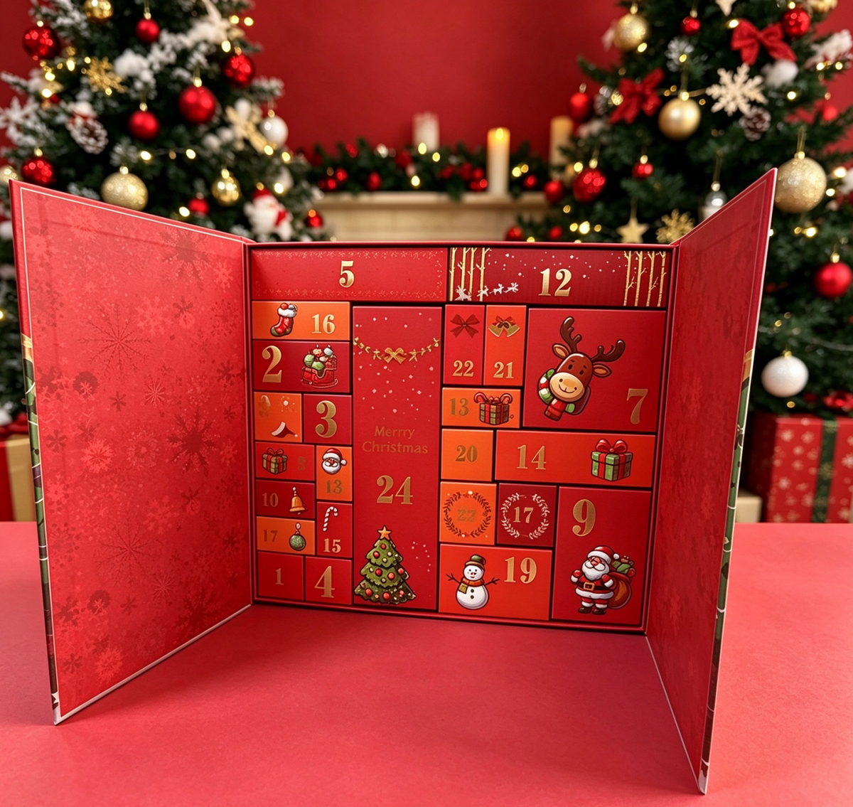 2026 Christmas advent calendar box